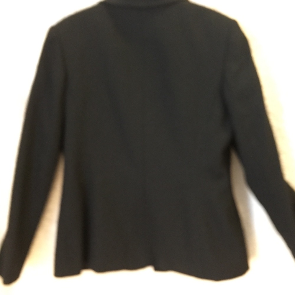 •Lord & Taylor• Black wool med weight jacket sz 10 - Picture 5 of 5